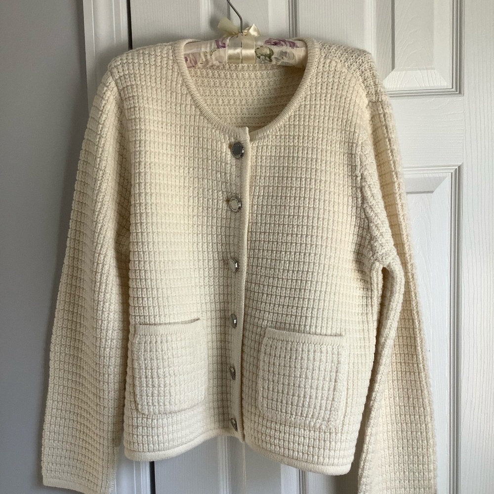 Calvin Klein NWT knit sweater XL Retail $139 - Picture 13 of 13